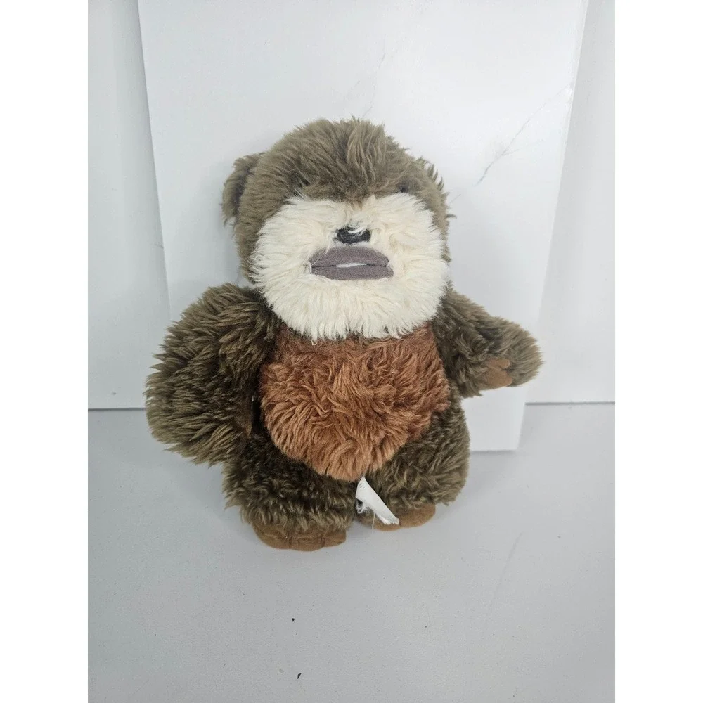 Disney Parks‎ Star Wars Ewok Plush Stuffed Animal Brown Shaggy 8 Inch Lucasfilm